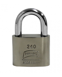 CANDADO DE ACERO 40MM EXTRA SEGURIDAD MOD. 240 