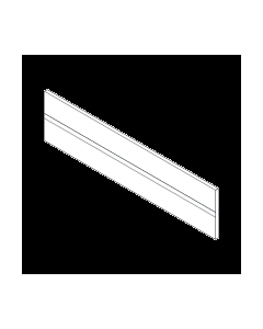 ORGA-LINE Perfil de separador transversal, para TANDEMBOX Cacerolero, Largo=1077 mm, Aluminio