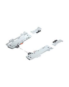 Juego (Unidad TIP-ON BLUMOTION + Tope de arrastre + Adaptador), para MERIVOBOX, Tipo L5, LN=450-600 mm, Peso total del módulo extraíble=35-70 kg, dra+izq