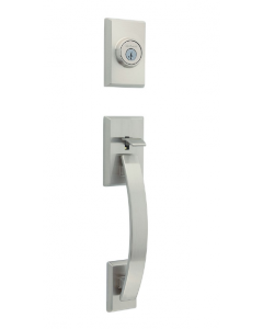 Cerradura de Gatillo Kwikset Tavaris Níquel Satinado