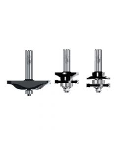 Juego de 3 brocas Timberline 1/2" para ensamble 