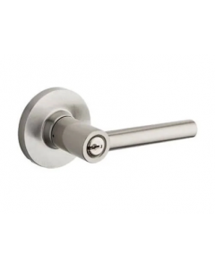 Cerradura con llave Kwikset Rimini Níquel Satinado