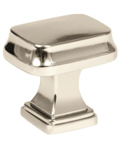 BP55340PN POMO RECTANGULAR 1 1/4 POLISH NICKEL
