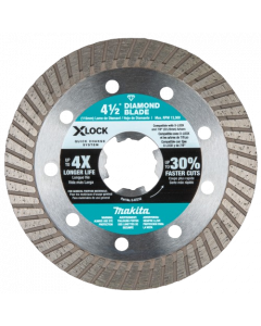  DISCO DE DIAMANTE X-LOCK 4 1/2X1/2X7/8