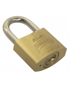 CANDADO DE LATÓN SÓLIDO 9 PERNOS 40 MM MOD. AS-40  ALTA SEGURIDAD