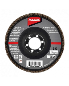 MULTIDISCO 4 1/2 G60 T29 MET-INOX