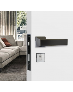 Manija Residencial ROSTOCK Cromo-Negro Turgriffe Jako GJ16238CPB