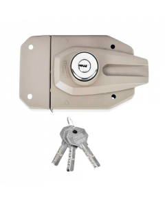 CERRADURA DE SOBREPONER ALTA SEGURIDAD MOD. AS-3000 ABG PINTADA
