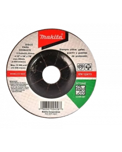 DISCO ABRAS DESBAST P/CONC 115X6X22.2MM