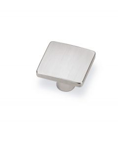 8103.038 POMO NIQUEL CEPILLADO ESTAMP 32X32MM