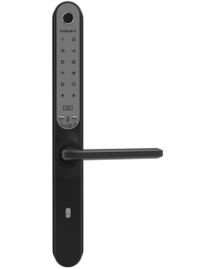 HV-660A MAIN/ HUELLA/BIG MORTISE/BLACK/ABATIBLE