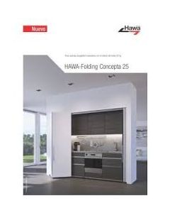 24737 HAWA FOLDING CONCEPTA25 L1851 X A2600MM IZQ