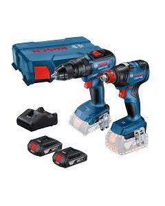 06019J22G1 GDX 18V-200+GSB 18V-50 LLAV/IMP,+2BAT