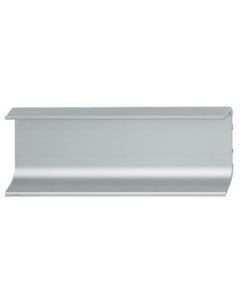 PERFIL GOLA L 4MM NEGRO CEPILLADO