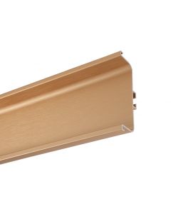  PERFIL GOLA C 4MM DORADO CEPILLADO