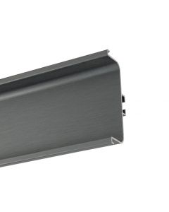 PERFIL GOLA C 4MM GRIS CEPILLADO