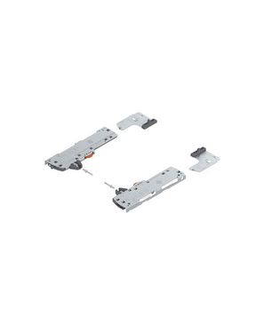 TIP-ON BLUMOTION Juego (Unidad + Tope de arrastre + Adaptador) para LEGRABOX/MOVENTO, Tipo L3, LN=350-750 mm, Peso total del módulo extraíble=15-40 kg, dra+izq