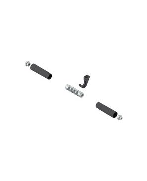 Compás abatible vertical AVENTOS HL top, Pieza de unión para el estabilizador transversal, redondo, Largo: 80 mm
