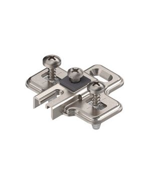 MODUL Base, en cruz, 0 mm, Acero, con tetón expansible EXPANDO, AA: Agujero coliso