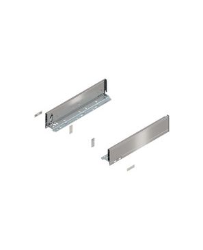 Perfil LEGRABOX, Altura M (90.5 mm), LN=400 mm, dra+izq, para LEGRABOX pure