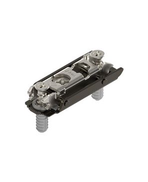 CLIP Base, recto, 0 mm, Acero, con tetón expansible EXPANDO, AA: excéntrica