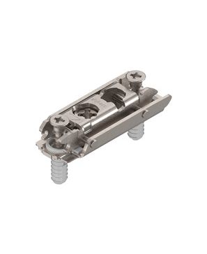 CLIP Base, recto, 0 mm, Acero, con tetón expansible EXPANDO, AA: excéntrica