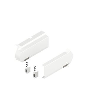 Compás abatible plegable AVENTOS HF, Tapa grande (incl. Interruptor de activación para taladrar, incluido), liso, dra+izq, para Apto para SERVO-DRIVE, con impresión (Aviso de seguridad)