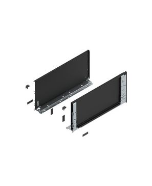 Perfil LEGRABOX (interior), Altura F (241 mm), LN=500 mm, dra+izq, para LEGRABOX pure