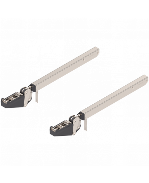 Compás abatible plegable AVENTOS HF top, palanca (Juego), ACM=480-610 mm, simétrico
