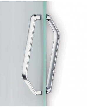 Mod. 2111 Tirador para Puerta Níquel Cepillado 300mm 