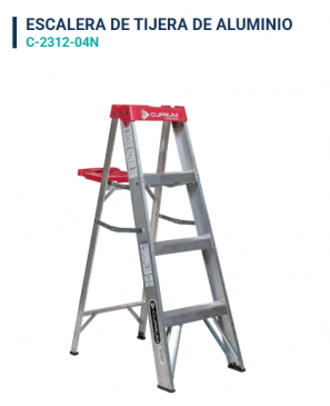 Mod. C-2213-04 Escalera de Tijera 4 escalones