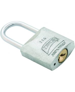 CANDADO METÁLICO 4 PERNOS 30 MM MOD. 116-GL GANCHO LARGO