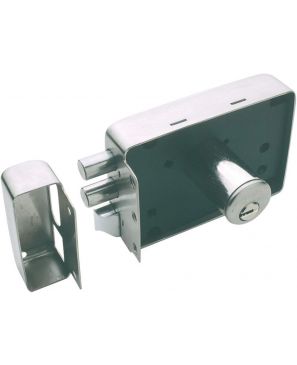 CERRADURA DE ACERO INOXIDABLE 4200 INSTA-FÁCIL IZQUIERDA