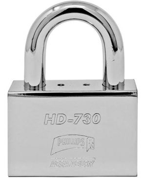 CANDADO DE SEGURIDAD INDUSTRIAL HEAVY DUTY ALTA SEGURIDAD MOD. HD-730 USO RUDO