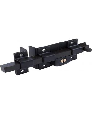 Phillips cerradura sobreponer barra 800 izquierda, negra.