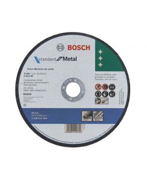 Disco Abrasivo de Corte, Standard, Metal, Cto Recto, 7" x 1.6 mm