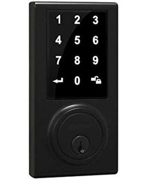 92750-002 CERROJO ELECTRONICO 275 NEGRO MATE