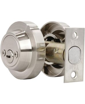 Cerrojo Argos Yale  Llave-Llave Níquel Satinado
