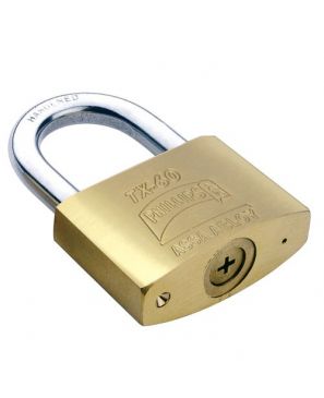 CANDADO DE LATÓN SÓLIDO 16 PERNOS 60 MM MOD. TX-60 ALTA SEGURIDAD
