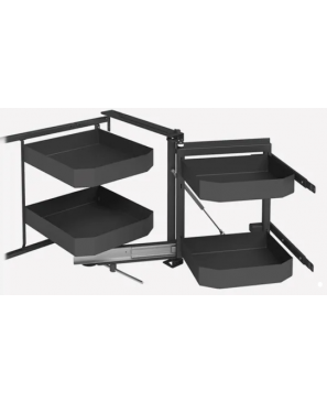 350PRO ESQUINA 900X500 DERECHA GRIS ORION