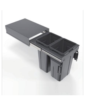 STD400-18NS BOTE DE BASURA 36 LITROS ( 2X18 )
