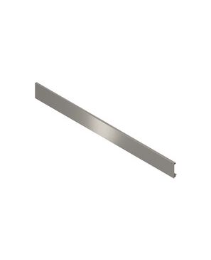 Eloxiert niro 2 Pieza delantera, para Cajón interior y cacerolero interior con separador transversal, ANM=1200 mm, para cortar a la medida