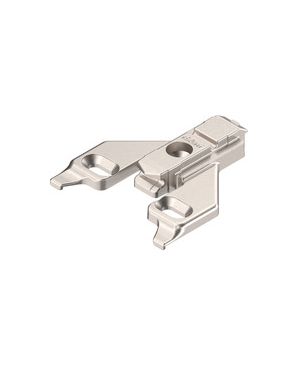 CLIP Base, frente en cruz, 0 mm, Cinc, Tornillos, AA: Agujero coliso