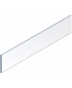 Satinado, TANDEMBOX Elemento de inserción - lateral, Altura D, LN=500 mm, Vidrio satinado, 2 pza por juego, para TANDEMBOX intivo