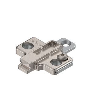 CLIP Base, en cruz, 0 mm, Cinc, para atornillar tornillos aglo