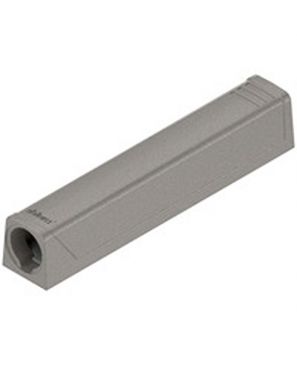 Placa soporte TIP-ON para puertas, Versión larga, niquelado