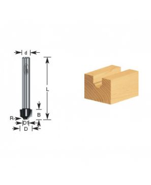 Broca p/perfilar Timberline Mod.450-04