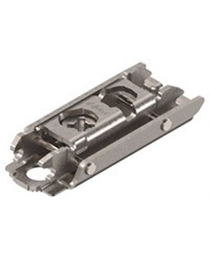 CLIP Base, recto, 0 mm, Acero, Tornillos, AA: excéntrica