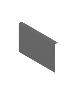 AMBIA-LINE Adaptador para trasera en madera para LEGRABOX Cacerolero Altura C, Acero