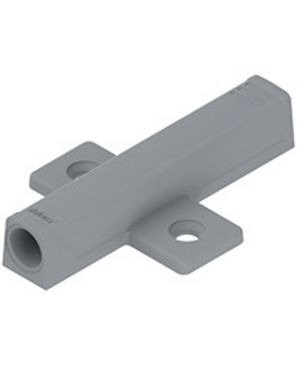 Placa soporte TIP-ON para puertas, Versión larga, en cruz, Tornillos